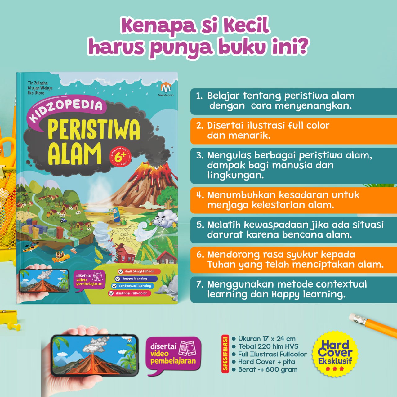 Peristiwa Alam (Buku Anak Kidzopedia) - Gambar 4