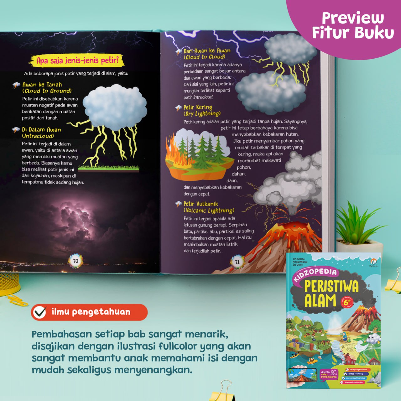 Peristiwa Alam (Buku Anak Kidzopedia) - Gambar 6