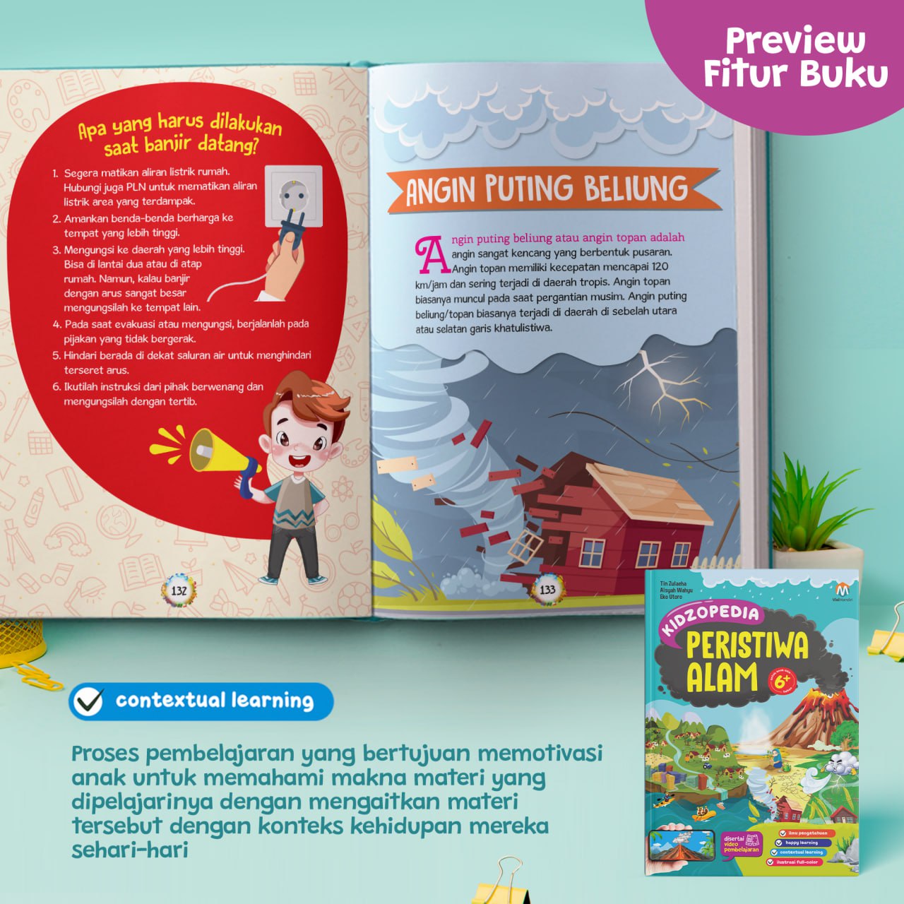 Peristiwa Alam (Buku Anak Kidzopedia) - Gambar 2